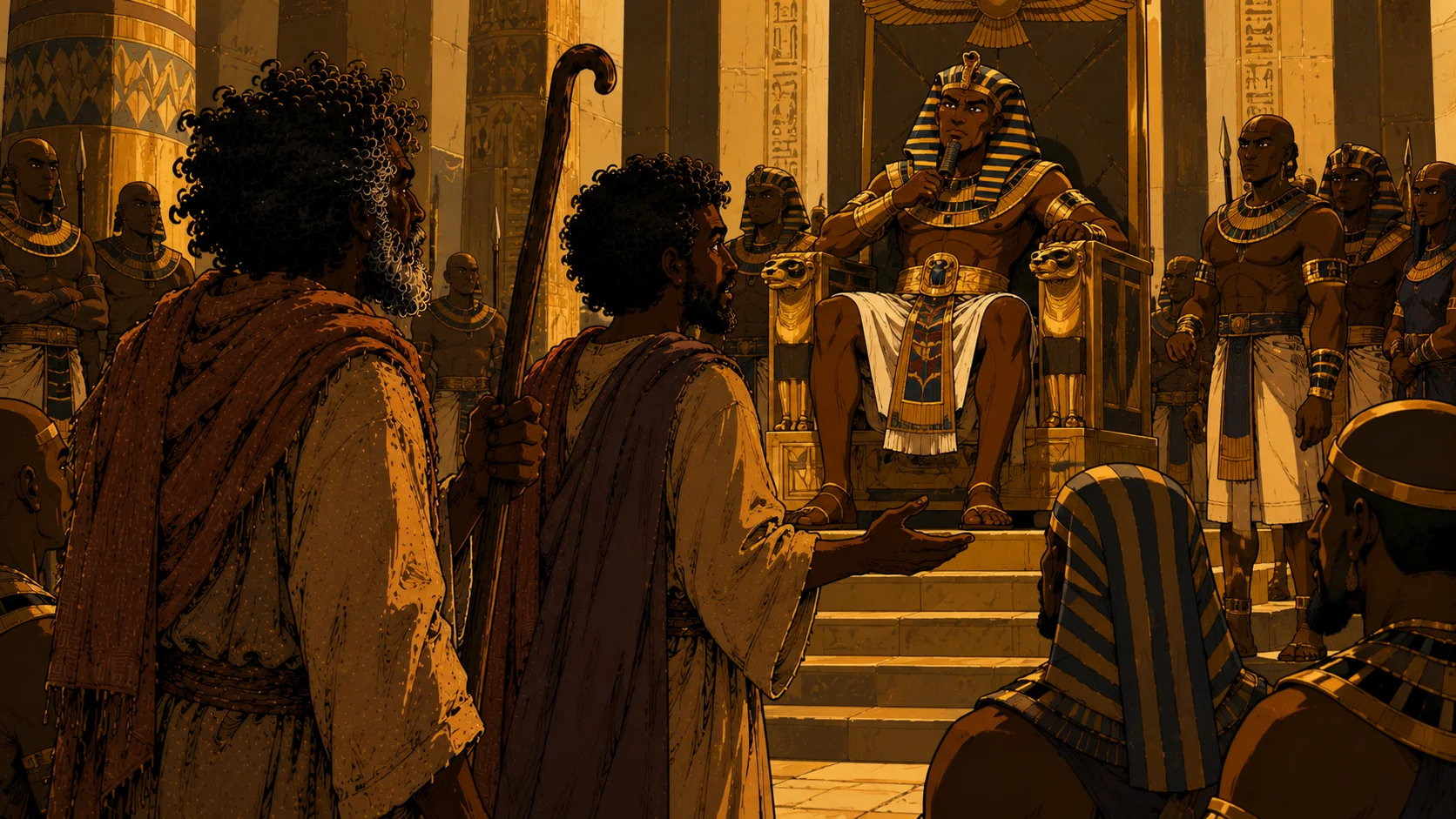 Let My People Go — Before Pharaoh — Exodus 5:1–23